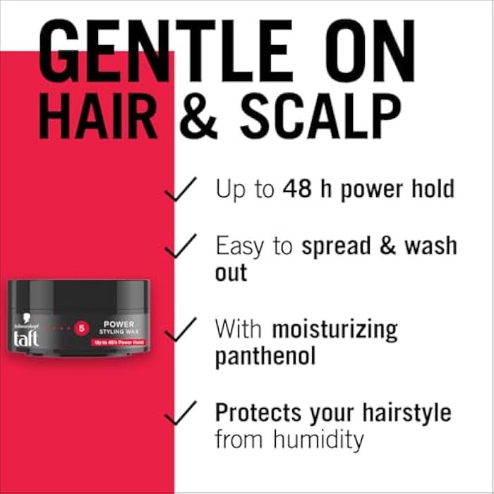 Schwarzkopf Taft Power Wax, 75 ml - Image 2